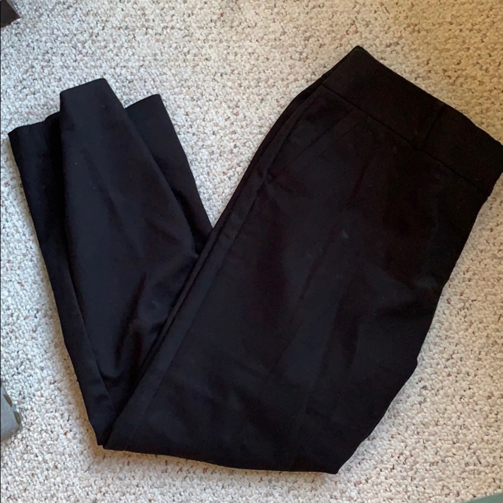 LOFT Black Skinny Ankle Pants